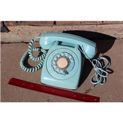 Turquoise Vintage Automatic Electric Monophone