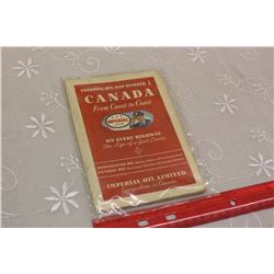Imperial Oil Ltd. 'Map Number 1 Canada From Coast to Coast' (Unopened Package)
