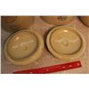 Image 8 : Two Red Wing Crocks (Size 2), Two Crock Lids (Size 1)& Crock Bowl