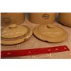 Image 9 : Two Red Wing Crocks (Size 2), Two Crock Lids (Size 1)& Crock Bowl