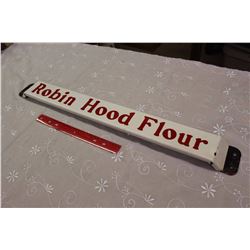 Porcelain Robin Hood Flour Push Bar