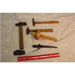 Lot Of Vintage Tools (Hammers, Mini Plane, Etc)