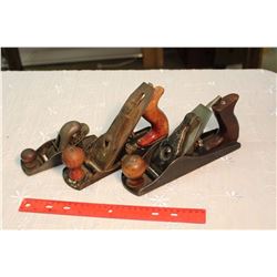 Metal Planes (3) (2 With Wooden Handles)