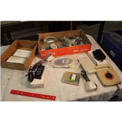 Lot Of Misc. (Electronic Cords, Chargers, Misc.)