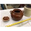 Image 5 : Crockery Bean Pot & Pickle Crock