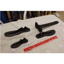 Set of 3 Cast Iron Shoemaker’s Lasts