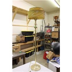 1950's Floor Lamp With Fibreglass Shade – Working