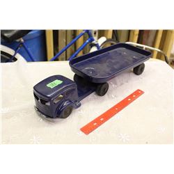 Antique Late 30’s/ 40’s Semi Trailer Flat-deck