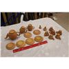 Image 3 : Children’s Earthenware Tea Set – Tea Pot, Cream & Sugar And 6 Cups & Saucers