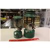 Image 4 : Two Green Coleman Lanterns (Model 222A& Model 321B)