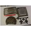 Image 1 : Cast Iron Stove Grates (4)