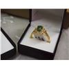 Image 3 : Set Of Jade Jewellery, Necklace and ring (Genuine Jade 14kt Gold)