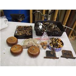 Lot of Hardware ( Castor wheels,hinges etc)