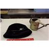 Image 1 : Woman's Hat W/ Rogers Golden Syrup tin