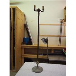 Candlestick Style Electric Floor Lamp[