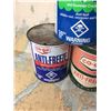 Image 3 : Lot (3) Gallon Co-op Anti-Freeze Cans