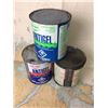 Image 5 : Lot (3) Gallon Co-op Anti-Freeze Cans