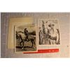 Image 1 : Signed Roy Rogers& Trigger Photograph& Unknown Signed Cowboy Photograph