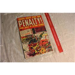 Crime Must Pay The Penalty!' Penalty Comic (Copyright 1948, Ace International Publishing Corp.)