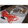 Image 2 : Lot of Misc (Extension Cord, Glassware, Bbq Rack, Decorations, Etc)