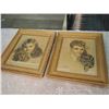 Image 1 : Pair Of Vintage Framed Pictures