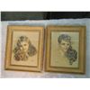 Image 2 : Pair Of Vintage Framed Pictures