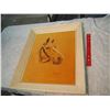 Image 1 : Signed Velvet Horse Painting