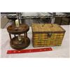 Image 1 : Cigar 'La Corona' Container w/Cigar/Pipe Holder& A Tin Box
