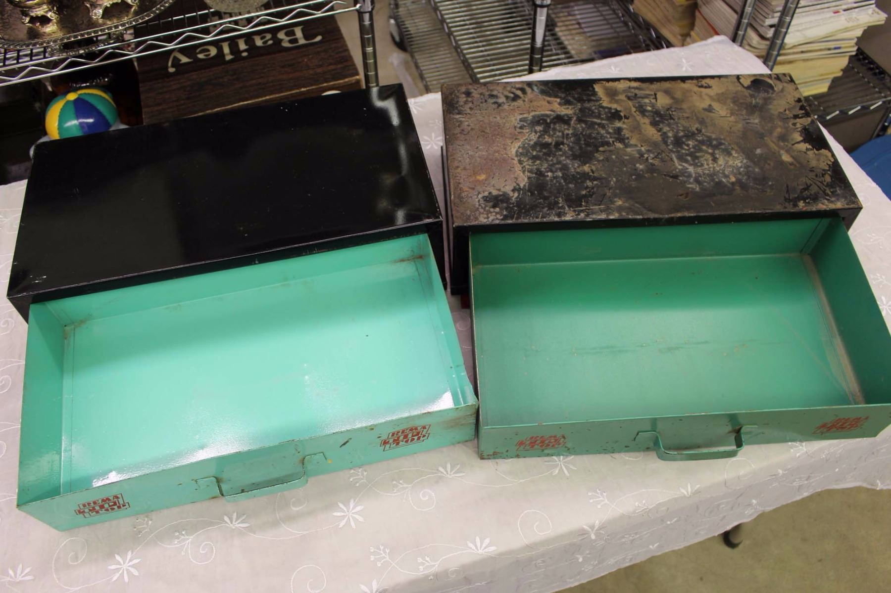 Vintage Metal "Rema Tip Top" Tire Repair