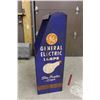 Image 4 : 1940s General Electric Metal 15cent Lamp Display (42"x14"x21.5")