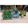 Image 1 : Lot of Vintage Bottles (7-Up, Sun Crest, The Pop Shoppe,Etc;)w/Bottle Crates