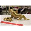 Image 3 : Brass Tiger& Vintage Car Statues