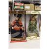 Image 1 : Timeless Treasures Genuine 18" Porcelain Dolls(2)w/Stand