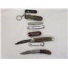 Image 1 : Jack Knife Lot: (8)Snap On, Waterloo, Western Producer, Kutmaster,Etc