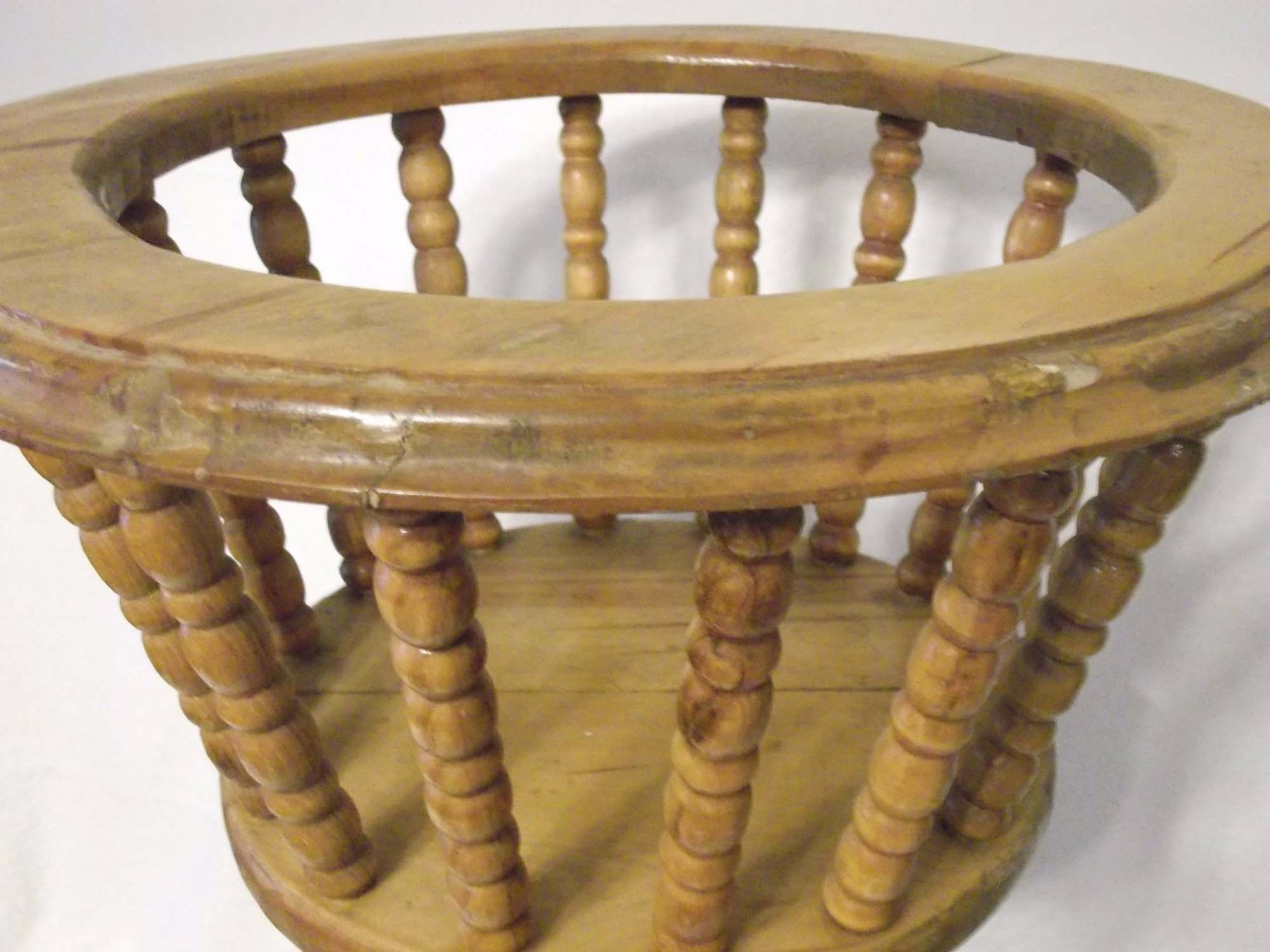 Vintage Wooden Plant Stand