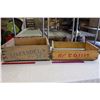 Image 3 : Marked Wooden Crates (4)(B.C Fruit, Four Sons, Seiko, Sun)