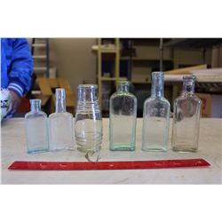 Lot Of Smaller Medicine Bottles (6)