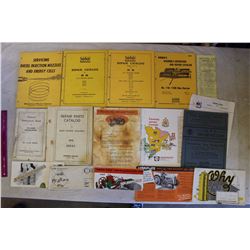 Lot Of Vintage Manuals And Paper Related