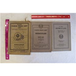 Lot Of Vintage Manuals (3)