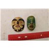 Image 2 : Small Hand Carved Masks (2)