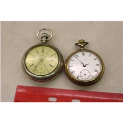 Elgin&Omega Railroad Pocket Watches (Running, Need Second Hands)