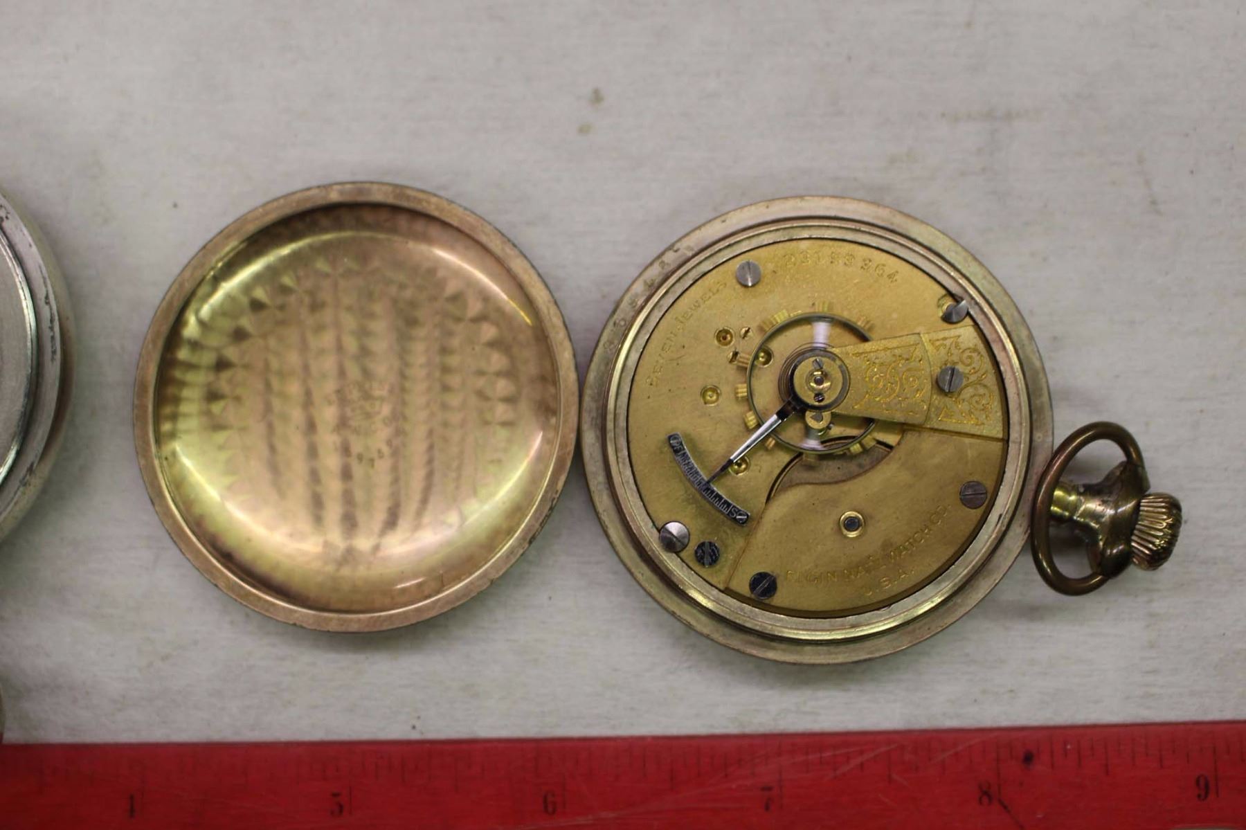 Elgin&Omega Railroad Pocket Watches (Running, Need Second Hands)