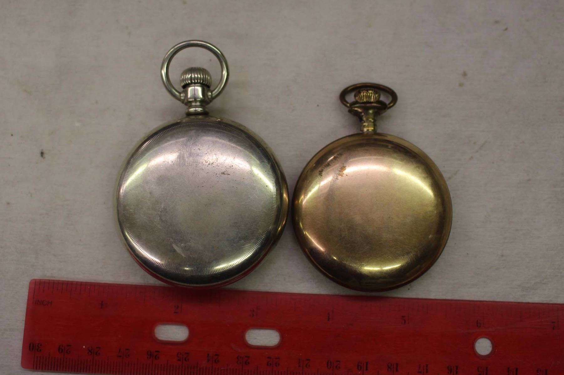 Elgin&Omega Railroad Pocket Watches (Running, Need Second Hands)