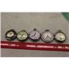 Image 1 : Assorted Pocket Watches (5)(Mostly Working)