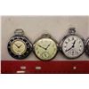 Image 2 : Assorted Pocket Watches (5)(Mostly Working)
