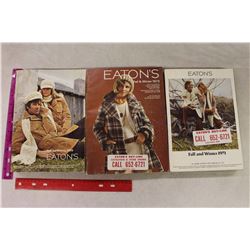 Eaton's Fall&Winter Catalogues(3)(1970,1971,1973)