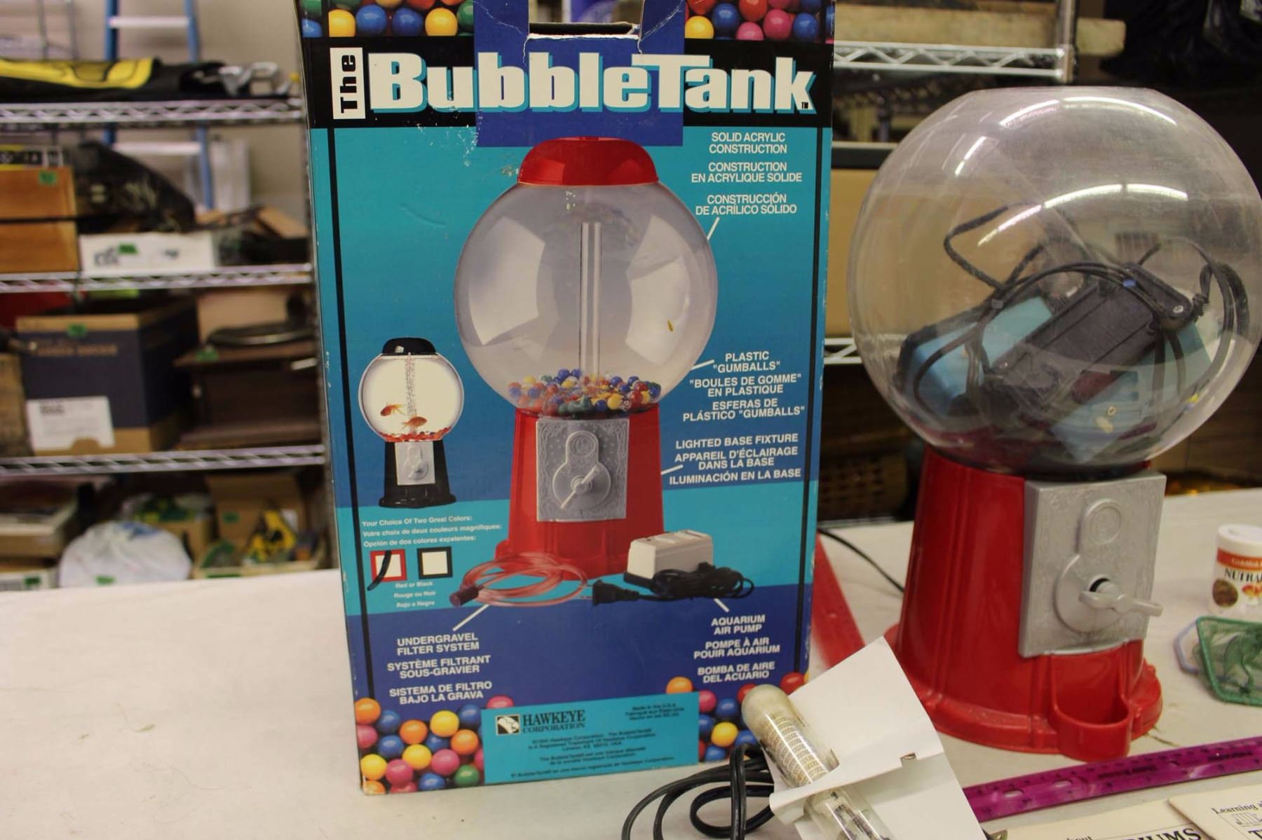 The Bubble Tank (Bubble Gum Machine Fish Tank)