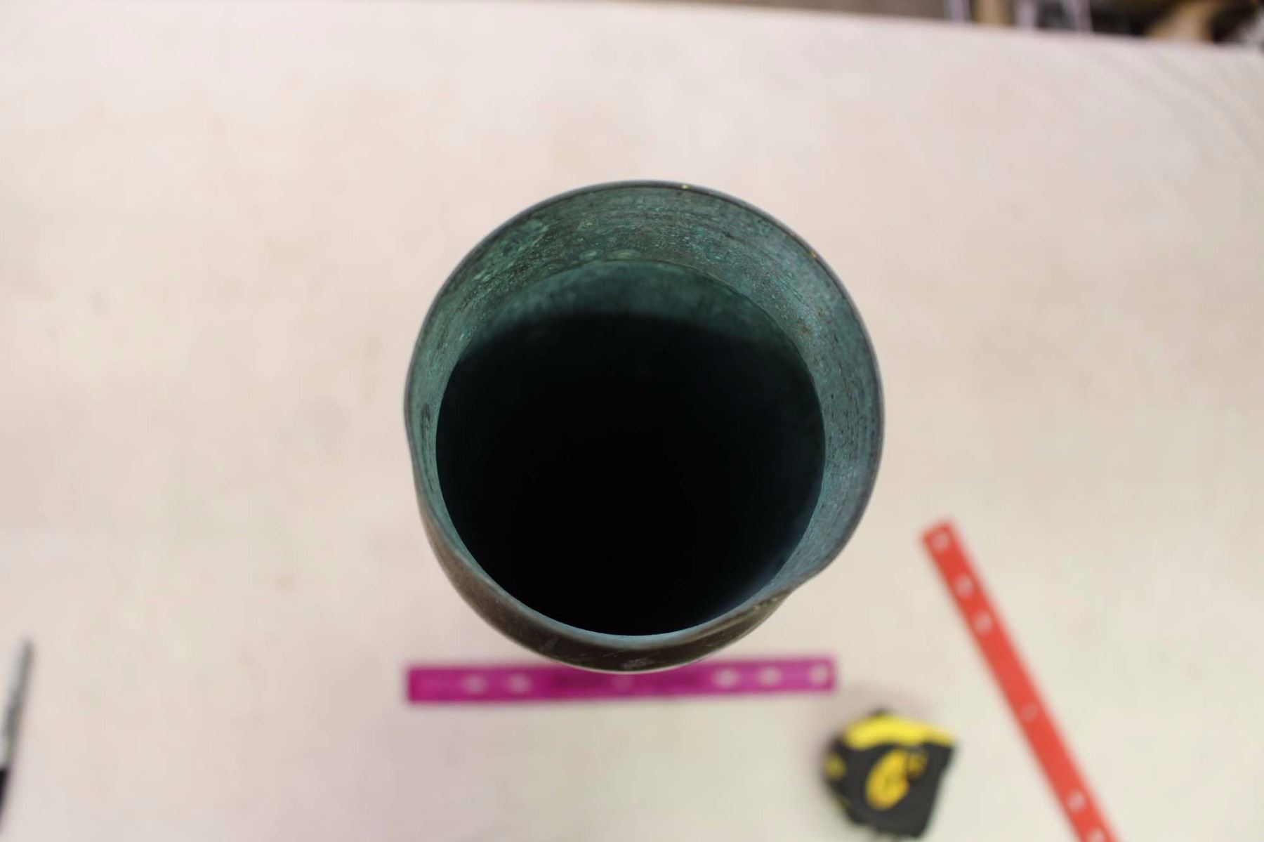 Large Spent Artillery Shell Casing