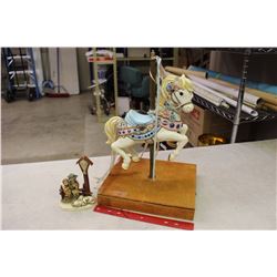 Lot Of Figurines (Unicorn Statue, Figure)