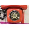 Image 2 : Plastic Red Dial Telephone
